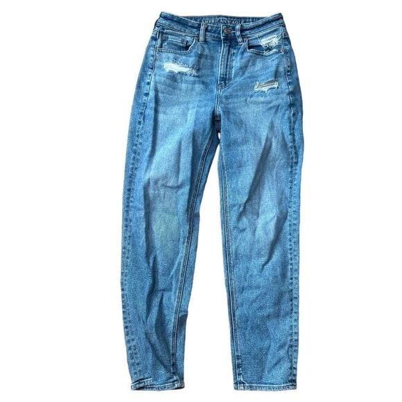 American Eagle Stretch Mom Straight Jean Size 2 - Picture 7 of 15
